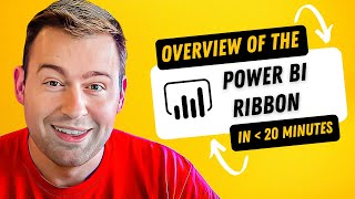 Power BI Ribbon Overview: Home, Insert, Modeling & More + Adding Shapes & Icons to Your Dashboard