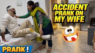 Accident Prank On Wife Gone Wrong Emotional Reaction Couple Prank Vlog
