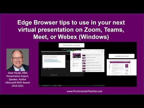 Video Edge Browser tips to use in your next virtual... - youtube