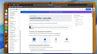 How to install flutter in Mac | Flutter | Mac