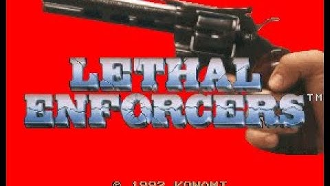 Ed Plays LETHAL ENFORCERS (1992) | Ed Plays | MAME