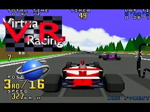 Virtua Racing playthrough (SEGA Saturn) (1CC)