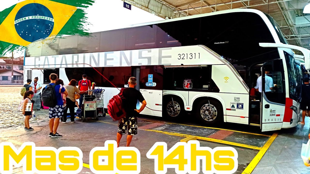 Volviendo en MICRO por BRASIL mas de 14hs, Paradores de COMIDA.