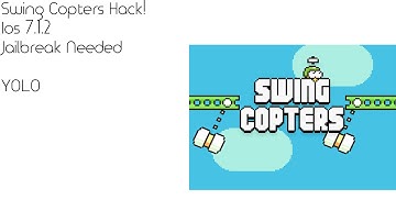 How To Hack Swing Copters With iFile! (Jailbreak needed) ios 7.1.2