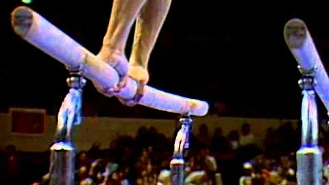 Peter Vidmar - Parallel Bars - 1984 McDonald's American Cup - Men