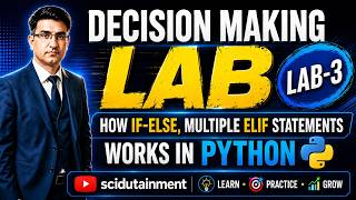 Decision Making LAB in PHYTHON- lab-3 How IF-Else, Multiple Elseif Works