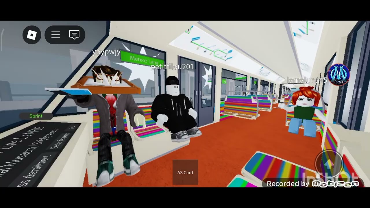 [AUTOMATIC LINE 1 ROBLOX] Voyage entre Ophylea Park et Shipley Avenue en MP05 (son Val 208 AG PH38)