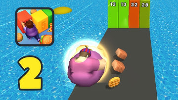 Fat Pusher All Levels - Android, iOS Gameplay Walkthrough | Levels 6-10