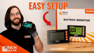 Battery Monitor Setup Tutorial | How To Monitor Your Alpha Series Batteries | RICH SOLAR TALK