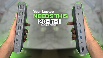 20-in-1 USB C Docking Station - TOBENONE