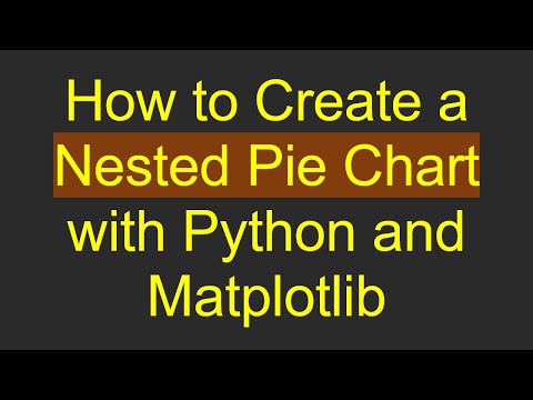 How to Create a Nested Pie Chart with Python and Matplotlib