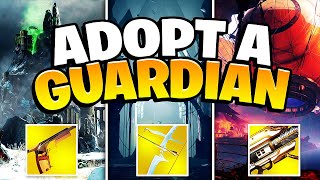 "I've Never Done A Single Dungeon..." Adopt A Guardian (Episode 1) | Destiny 2