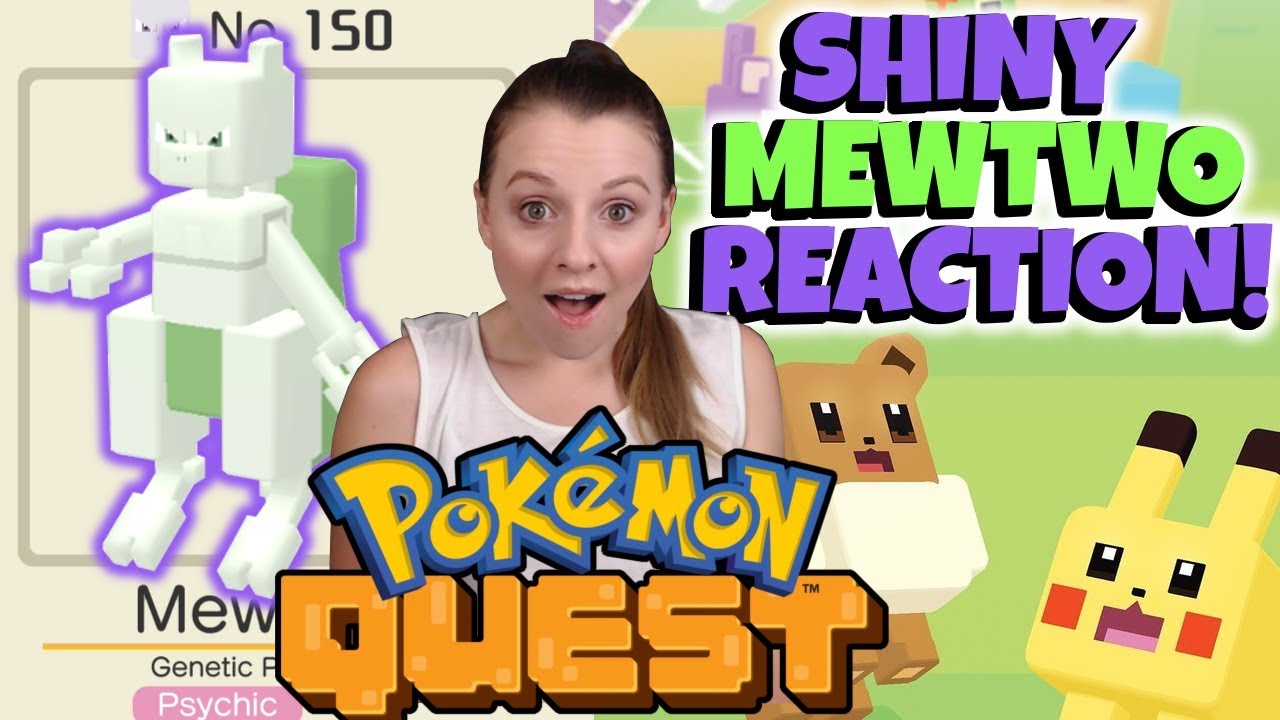 INCREDIBLE Pokemon Quest REACTION! SHINY Mewtwo in Pokemon Quest! Shiny  Legendaries are Possible! 