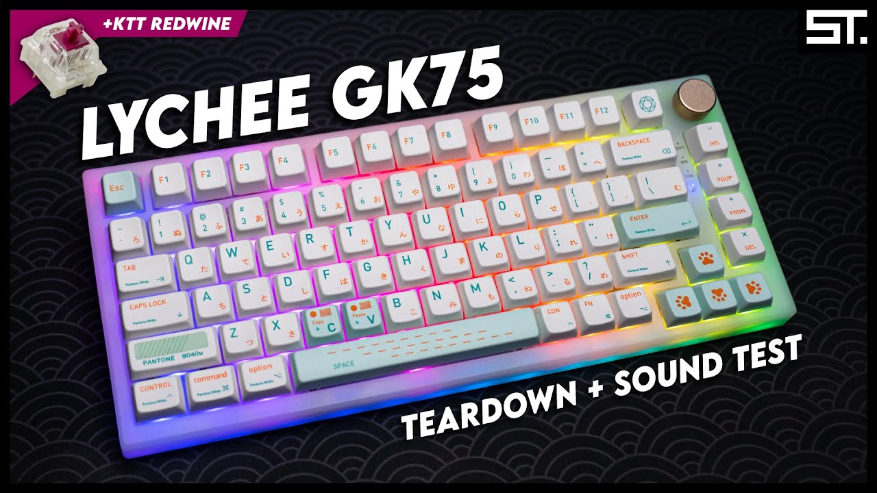 Better Next Time 75? Lychee GK75 Review (KTT Redwine)