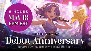 2 YEAR DEBUT ANNIVERSARY + 13 YEARS ON YT | 8 HOUR STREAM