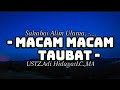 Ustzadi hidayatmacam macam taubatsahabat alim ulama