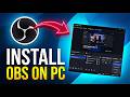 How to Download OBS Studio on PC or Laptop - Install OBS Studio Free Tutorial