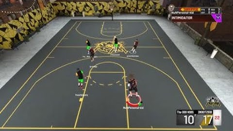 1st Snatch block in NBA 2K20