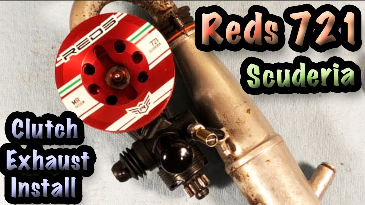 Setting Up The Clutch & Exhaust On The Reds Racing 721 Scuderia YouTube