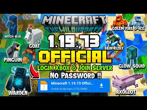 UPDATE! Riview Minecraft PE Versi 1.19.73 Official Terbaru Bisa Login ...