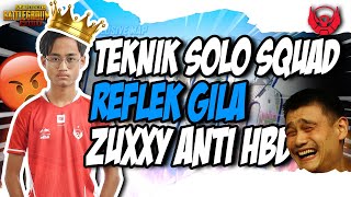 SOLO SQUAD LIVIK!!! TUKANG HBD LAKNAT!!! - PUBG MOBILE INDONESIA | Zuxxy Gaming