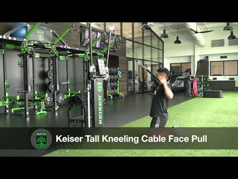 Keiser Tall Kneeling Cable Face Pull