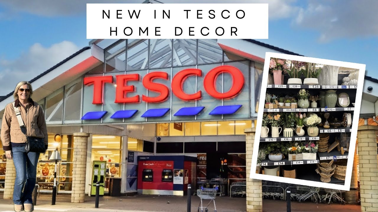 Приходите за покупками в Tesco Home & Haul — Новинки весеннего декора для дома 🌷🌼
