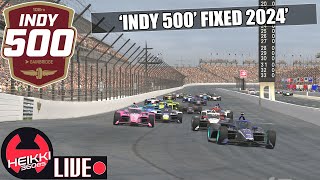 Bienvenidos a la 'Indy 500' fixed 2024 de iRacing !Indy500