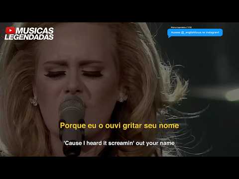 (Ao vivo) Adele - Set Fire To The Rain (Legendado | Lyrics + Tradução)