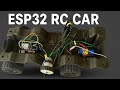 Rc car webserver using esp32 &amp; l298n motor driver