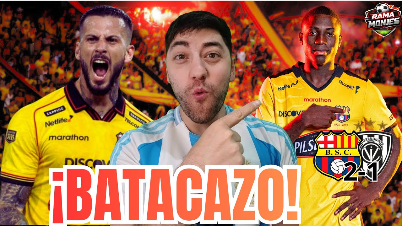 🚨🇪🇨NARRADOR ARGENTINO se RINDE ante BARCELONA SC 2-1 IDV | ¡NO LO PUEDO CREER!