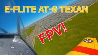 E-Flite T-6 Texan Fpv Flight
