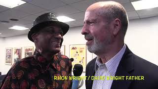 RHON WRIGHT, DAVID WRIGHT FATHER ON NY METS RETIRING HIS SON NUMBER 5 AT CITIFIELD Wealth