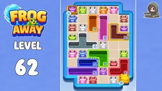 Frog Away level 62 solution