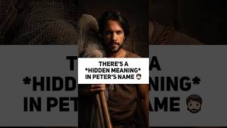 Theres a *HIDDEN MEANING* in Peters Name