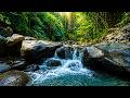 Mini Waterfall Over Stones – Soothing White Noise for Deep Sleep All Night (No Music)