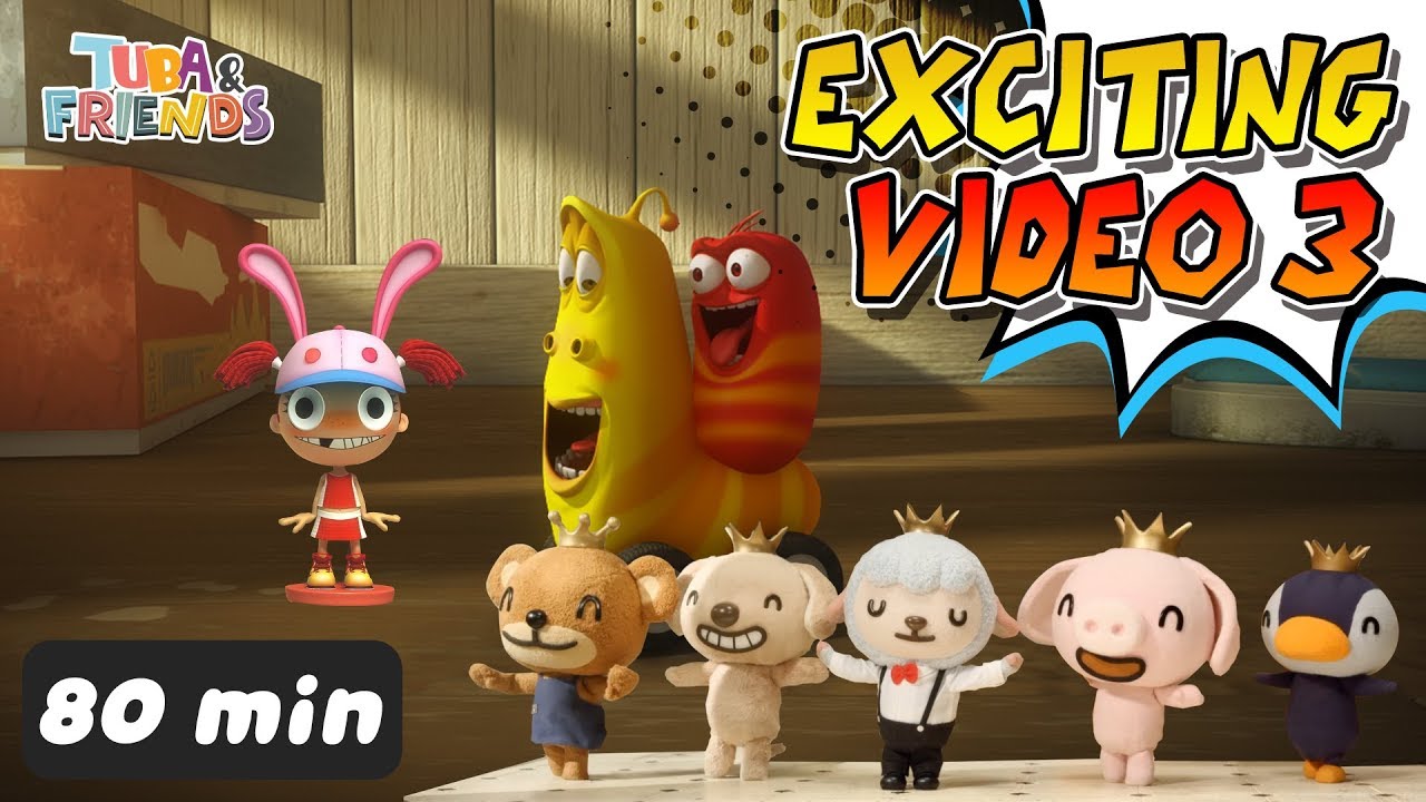 EXCITING VIDEO 3 | TUBAn Friends Compilation | Best Video | Larva and Vicky & Johnny