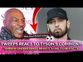 Tweeps React To Statement That "Eminem Knows What It’s Like To Be A N***a" By Mike Tyson