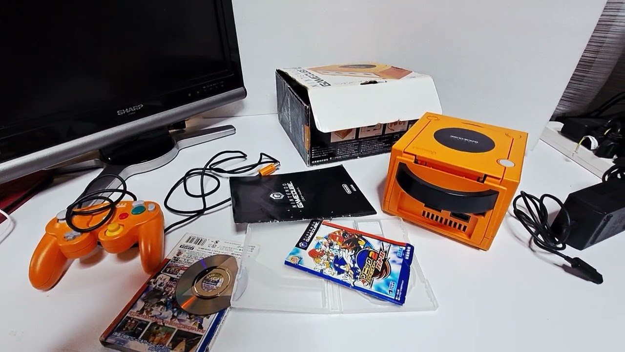 Nintendo Game Cube Orange DOL -001 !!!