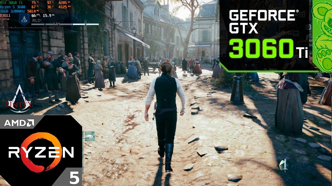 Assassin's Creed Unity RTX 3060: Khám Phá Hiệu Năng Đồ Họa Đỉnh Cao