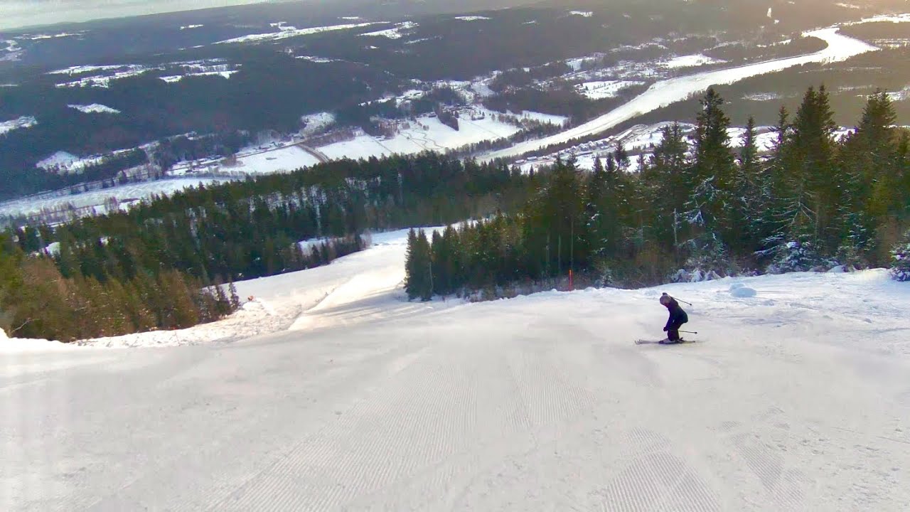 Branäs Branten ner till Gondol-Liften
