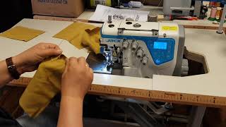 Jack C4 automatic overlock machine