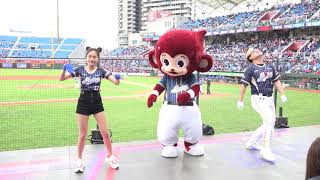 20210403 玩具趴 球員 陽耀勳 李芳 HANA 猿氣 Rakuten Girls 桃園球場 全猿主場