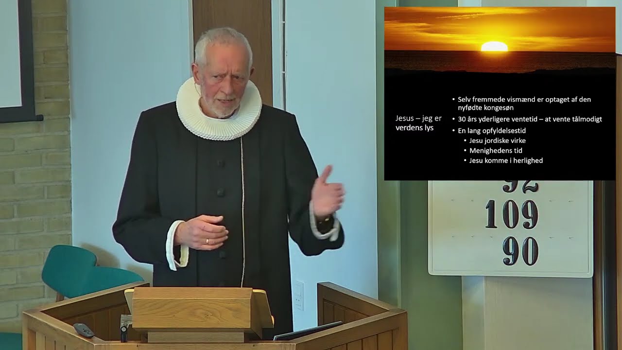 Jesus – Jeg er verdens lys | Børge Haahr Andersen | 4. januar 2026 | Helligtrekongers søndag