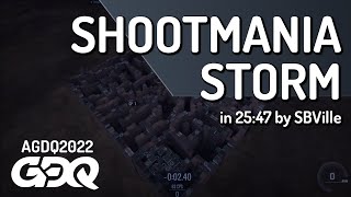 ShootMania Storm by SBVille in 25:47 - AGDQ 2022 Online