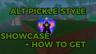 (PROJECT BAKI 2) ALT PICKLE SHOWCASE   HOW TO GET