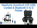 Foerster NewSonic SonoDur3 LITE LEEB Corded and Bluetooth D & G Probes Hardness Test Blocks