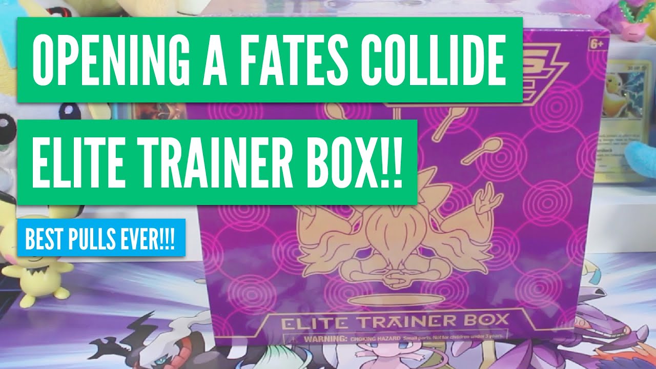 Opening a Fates Collide Elite Trainer Box - EPIC PULLS!! | Pokemon Cards