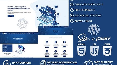 Datax - Data Science & Machine Learning WordPress Theme