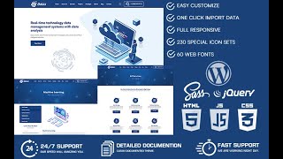 Datax - Data Science & Machine Learning WordPress Theme